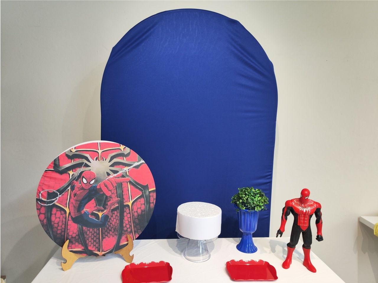 Mini Kit Homem Aranha Opção 2 - Elisete Festas Kit Pegue e Monte