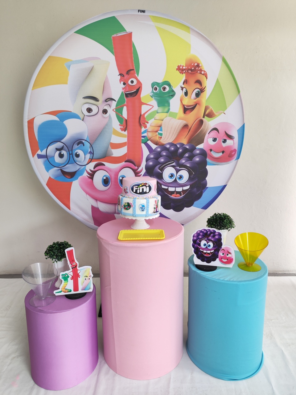 Kit Balas Fini Opção 2 - Elisete Festas Kit Pegue e Monte