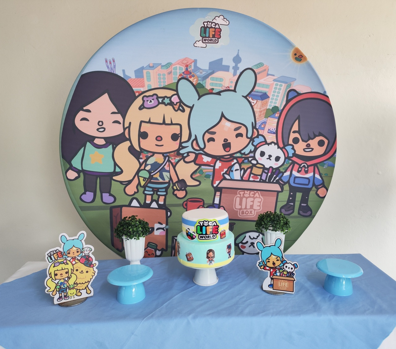 Kit Toca Life World Opçao 1 - Elisete Festas Kit Pegue e Monte