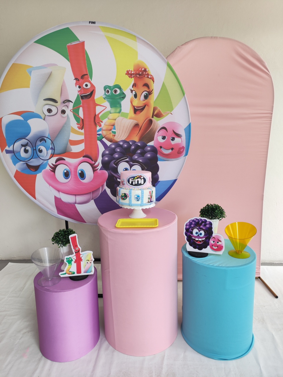 Kit Balas Fini Opção Plus  - Elisete Festas Kit Pegue e Monte