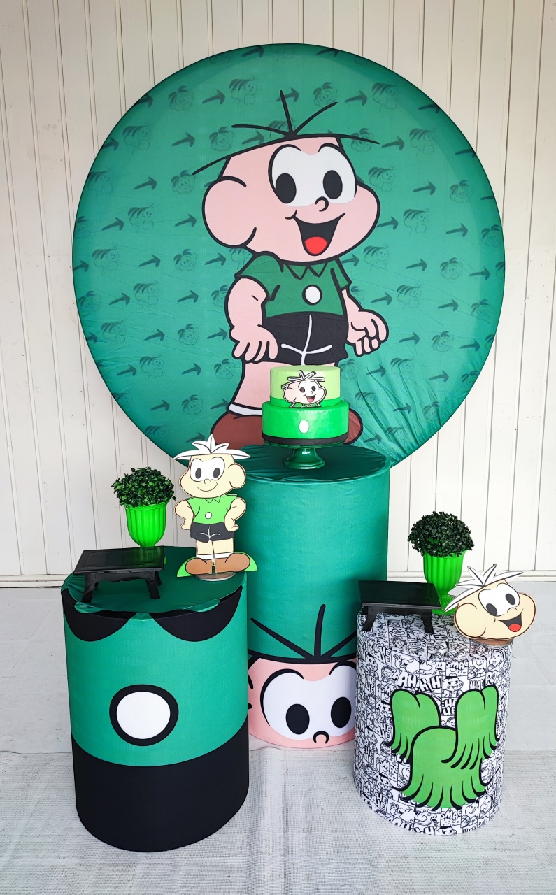 Kit Cebolinha Opção 2 - Elisete Festas Kit Pegue e Monte