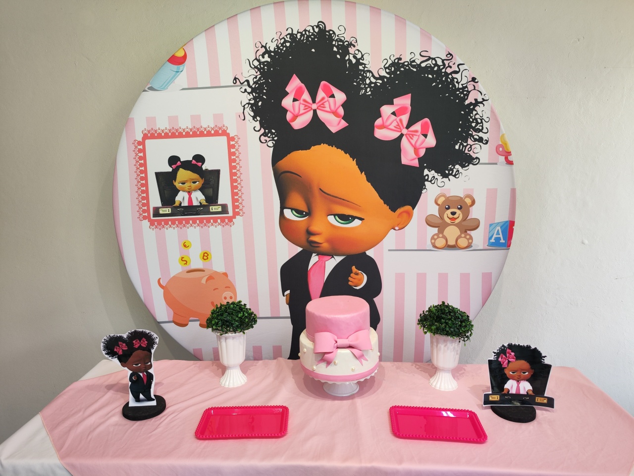 Kit Poderosa Chefinha  Morena Opção 1 - Elisete Festas Kit Pegue e Monte