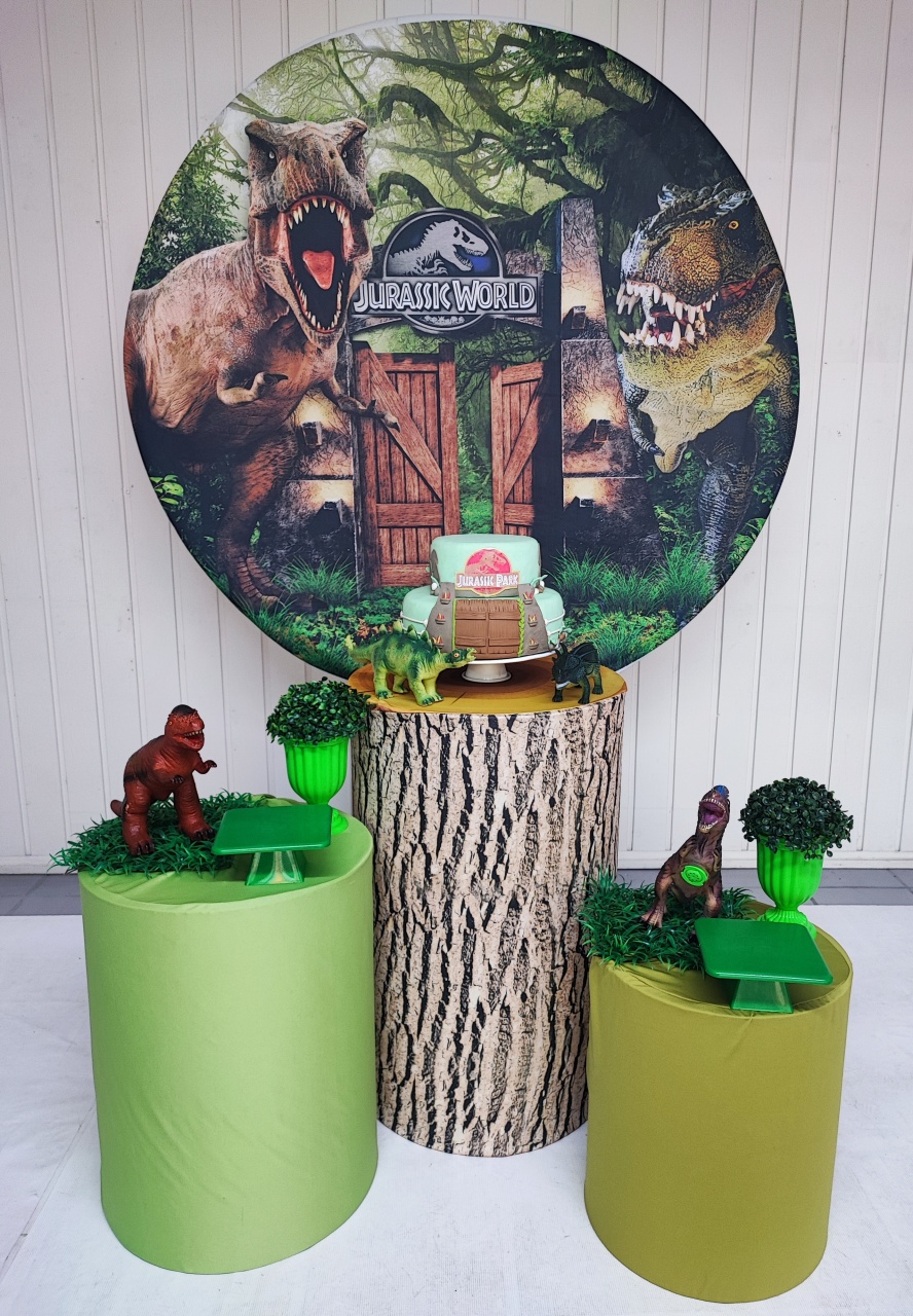 Kit Jurassic Word/Modelo 2 (Opção 2) - Elisete Festas Kit Pegue e Monte