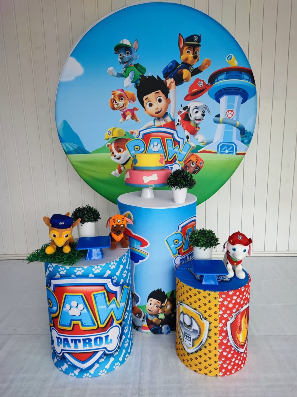 Kit Patrulha Canina - Opçao 2 - Elisete Festas Kit Pegue e Monte