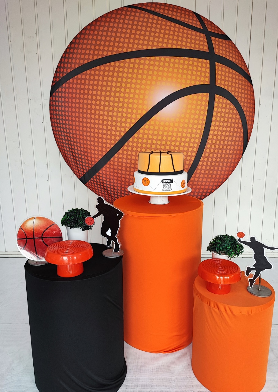 Kit Basquete Opçao 2 - Elisete Festas Kit Pegue e Monte