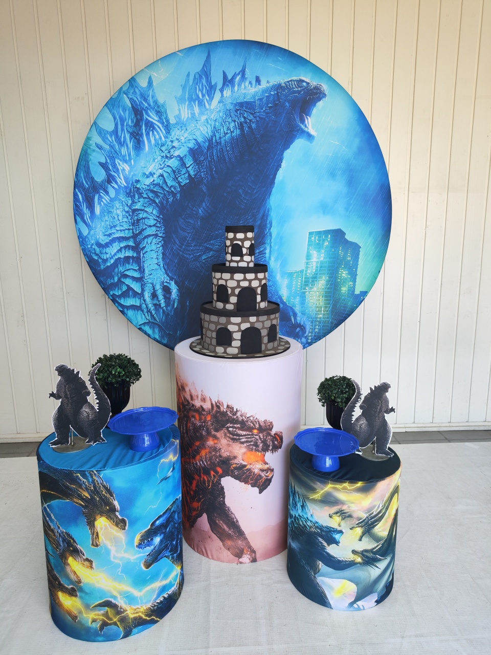 Kit Godzilla Opção 2 - Elisete Festas Kit Pegue e Monte