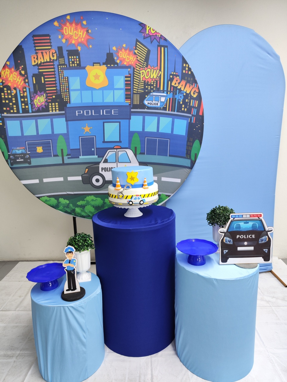Kit Polícia Opção Plus  - Elisete Festas Kit Pegue e Monte