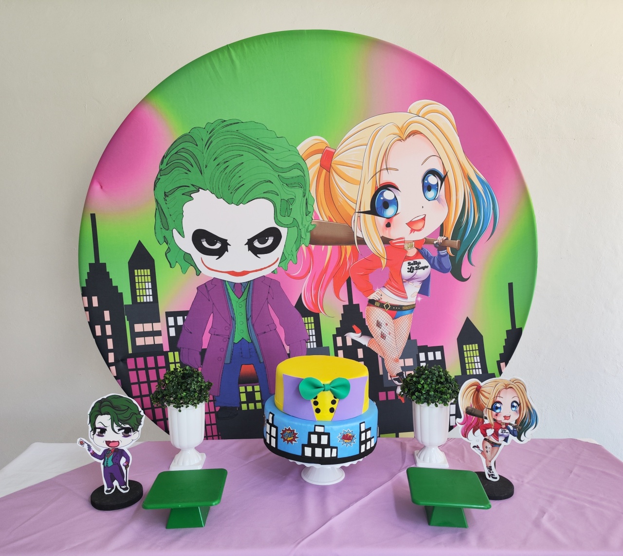 Kit Alerquina E Coringa Opção 1 - Elisete Festas Kit Pegue e Monte