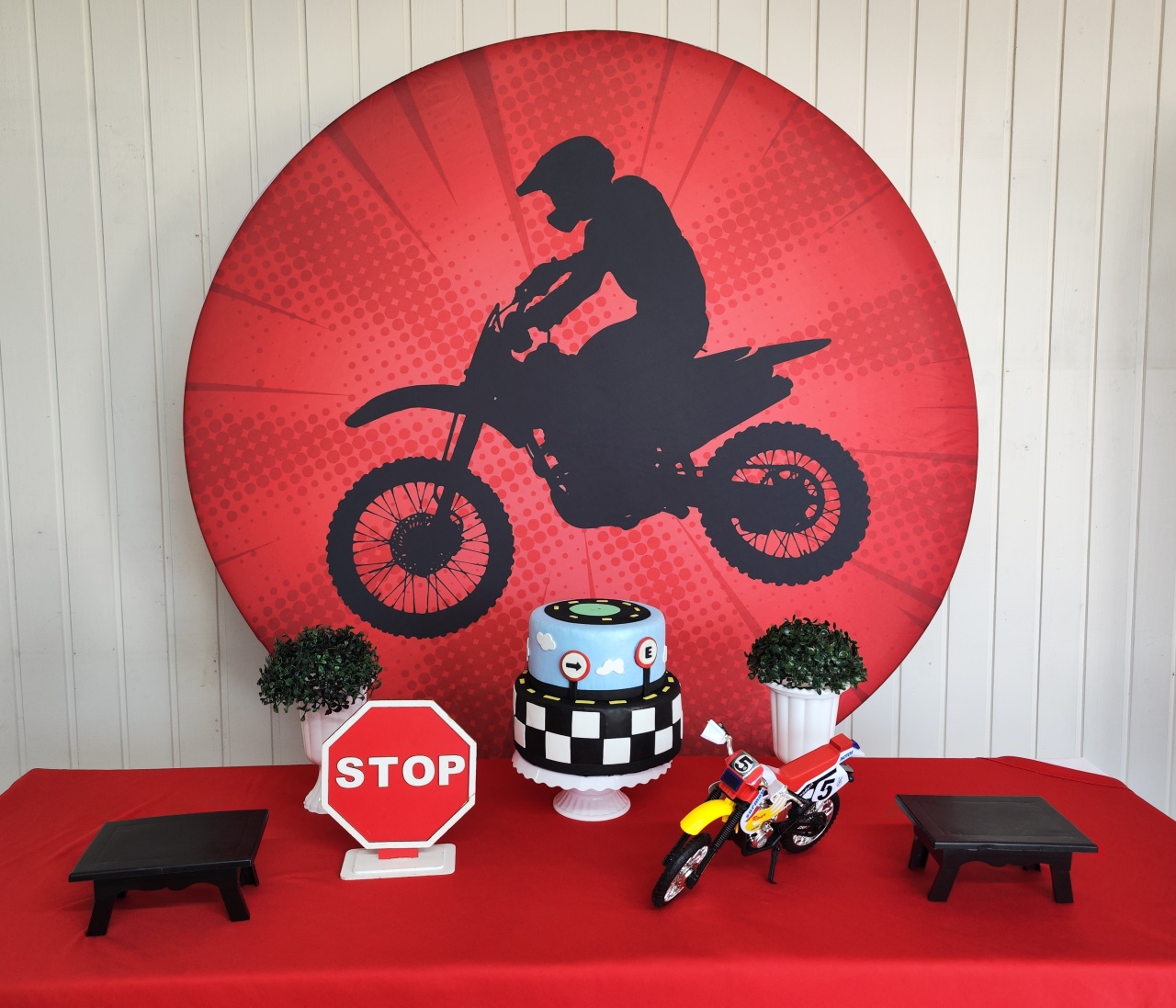 Kit Moto Opção 1 - Elisete Festas Kit Pegue e Monte