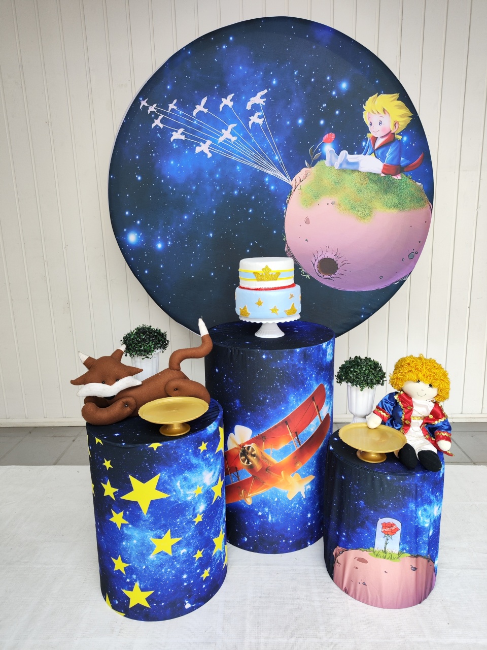 Kit Pequeno Princepe ( Opçao 2) - Elisete Festas Kit Pegue e Monte