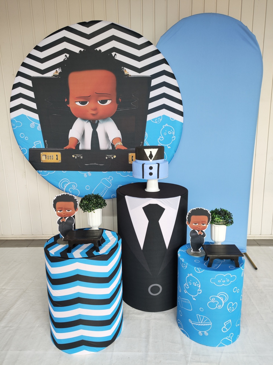 Kit Poderoso Chefinho Moreno Opção Plus  - Elisete Festas Kit Pegue e Monte