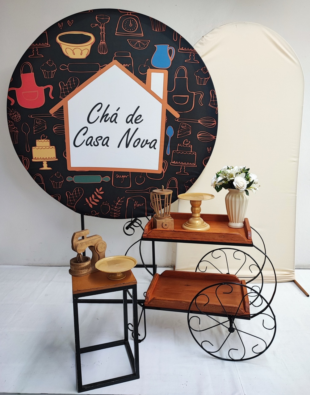 Kit Chá de Casa Nova-Opção Big - Elisete Festas Kit Pegue e Monte