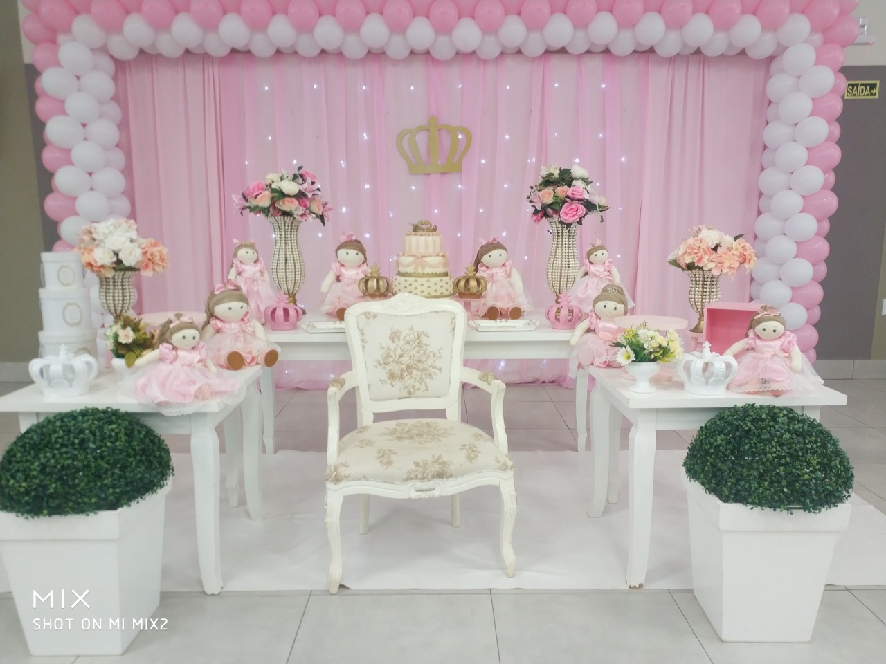 Montagem Boneca Princesa - Elisete Festas Kit Pegue e Monte