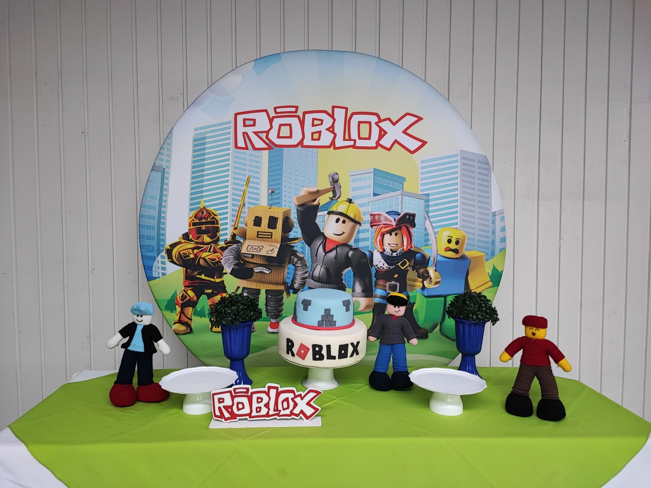 Kit Roblox Opção 1 - Elisete Festas Kit Pegue e Monte