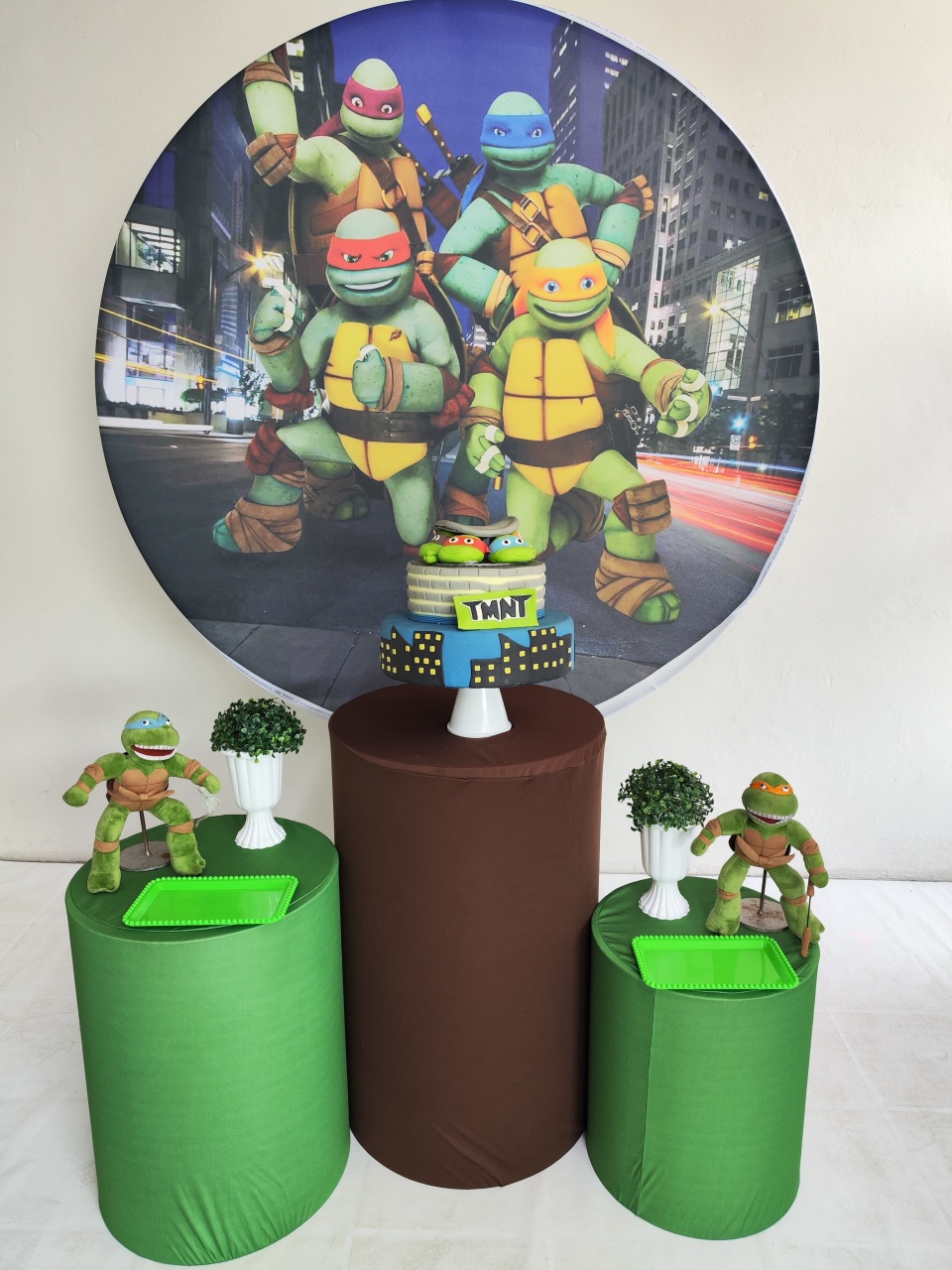 Kit Tartaruga Ninja Opção 2 - Elisete Festas Kit Pegue e Monte