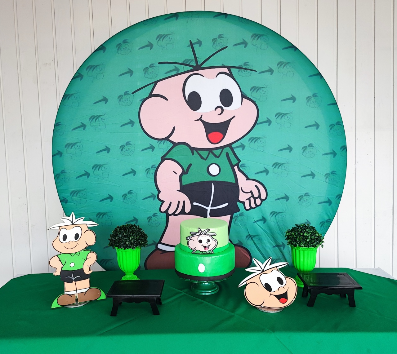 Kit Cebolinha Opção 1 - Elisete Festas Kit Pegue e Monte