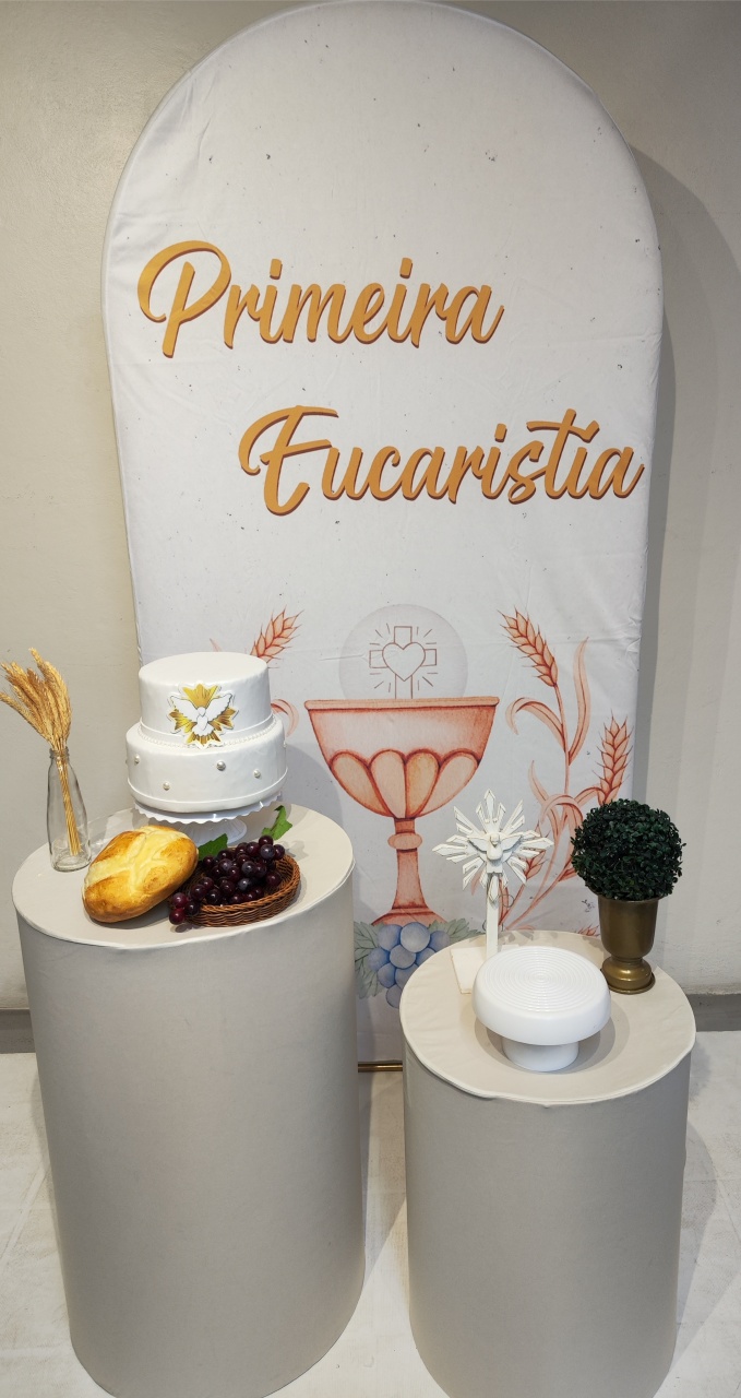 Kit Primeira Eucaristia Opção 1 Casadinho - Elisete Festas Kit Pegue e Monte