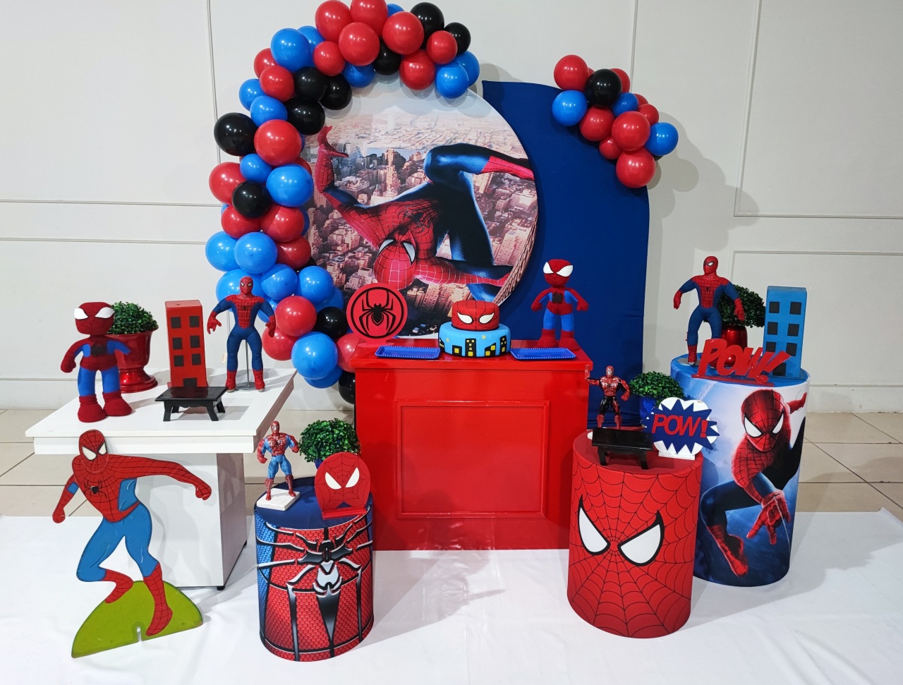 Montagem Homem Aranha 3 - Elisete Festas Kit Pegue e Monte