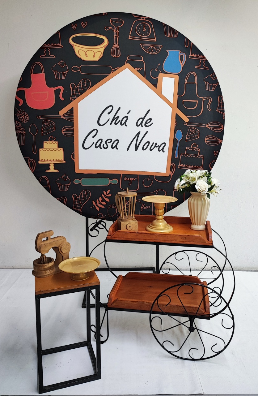 Kit Chá de Casa Nova - Opção Big 2 - Elisete Festas Kit Pegue e Monte