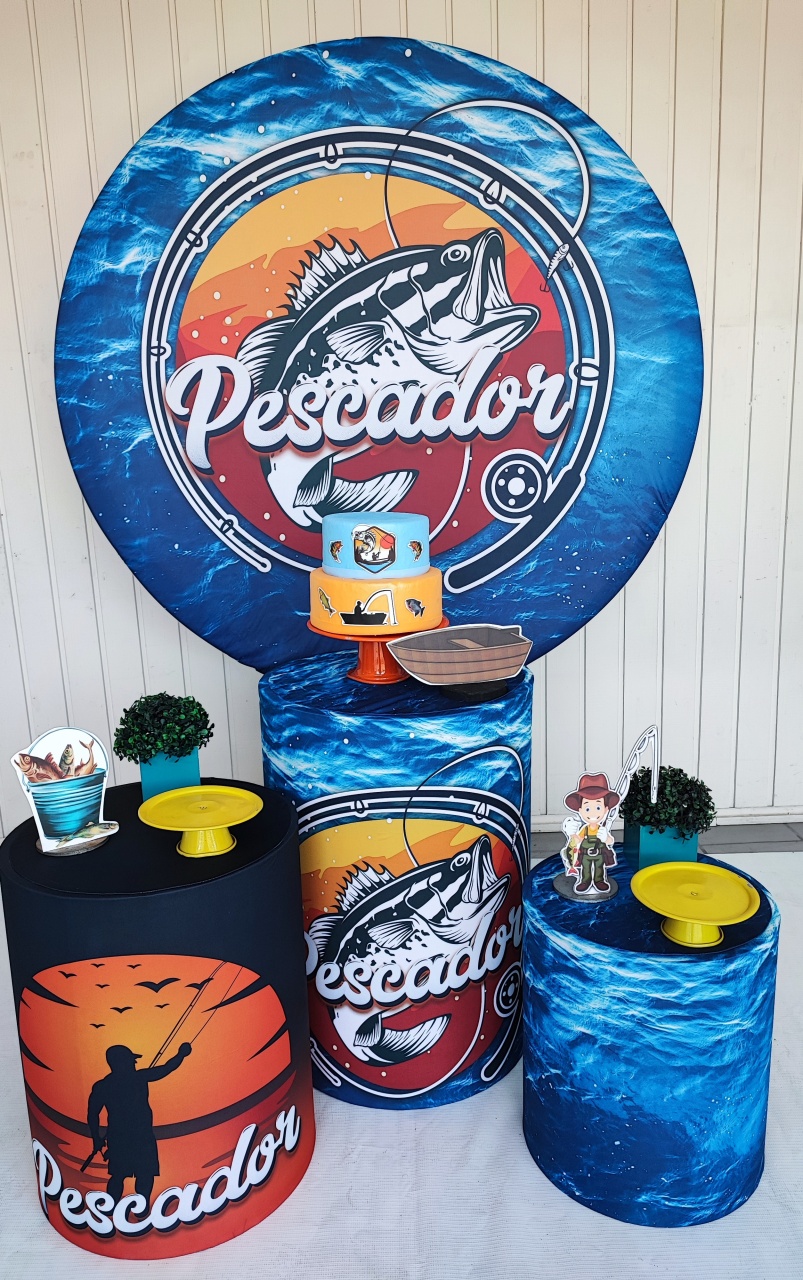Kit Pescaria Opção 2 - Elisete Festas Kit Pegue e Monte