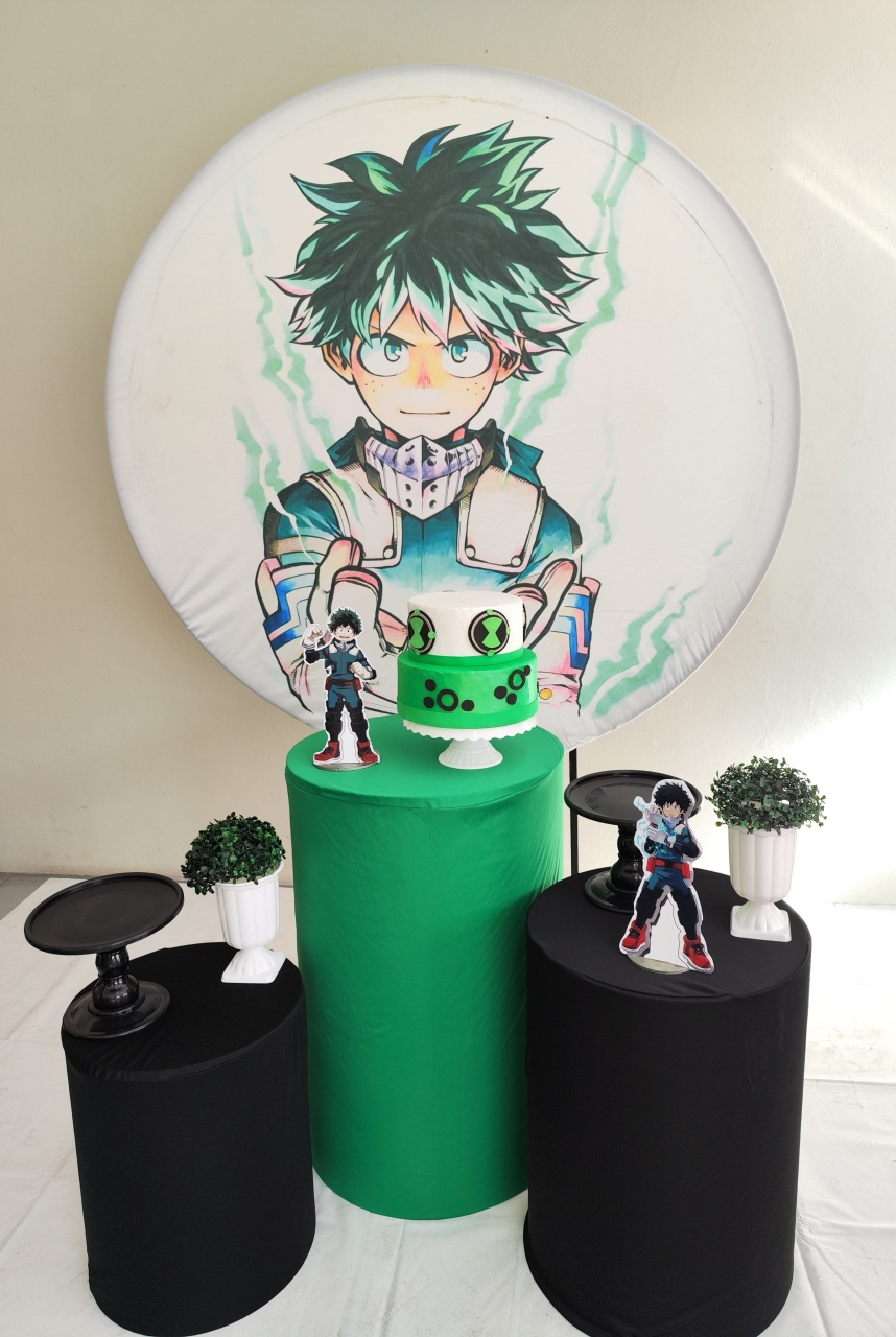 My Hero Academia Opção 2 - Elisete Festas Kit Pegue e Monte