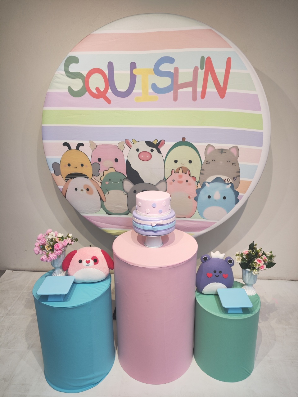 Kit Squishin Opção 2 - Elisete Festas Kit Pegue e Monte