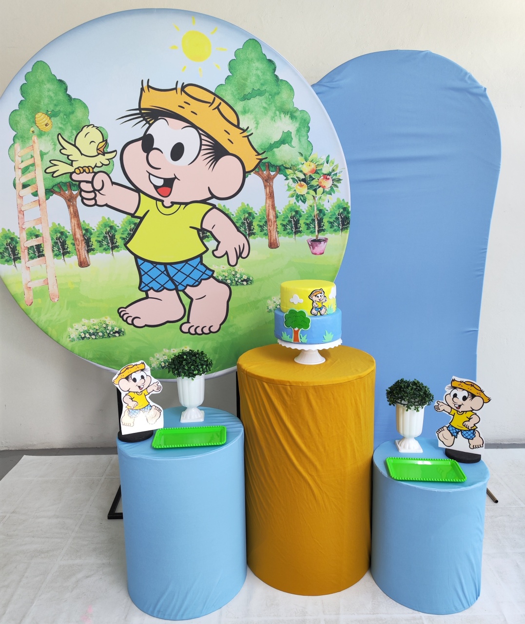 Kit Chico Bento Opção Plus  - Elisete Festas Kit Pegue e Monte