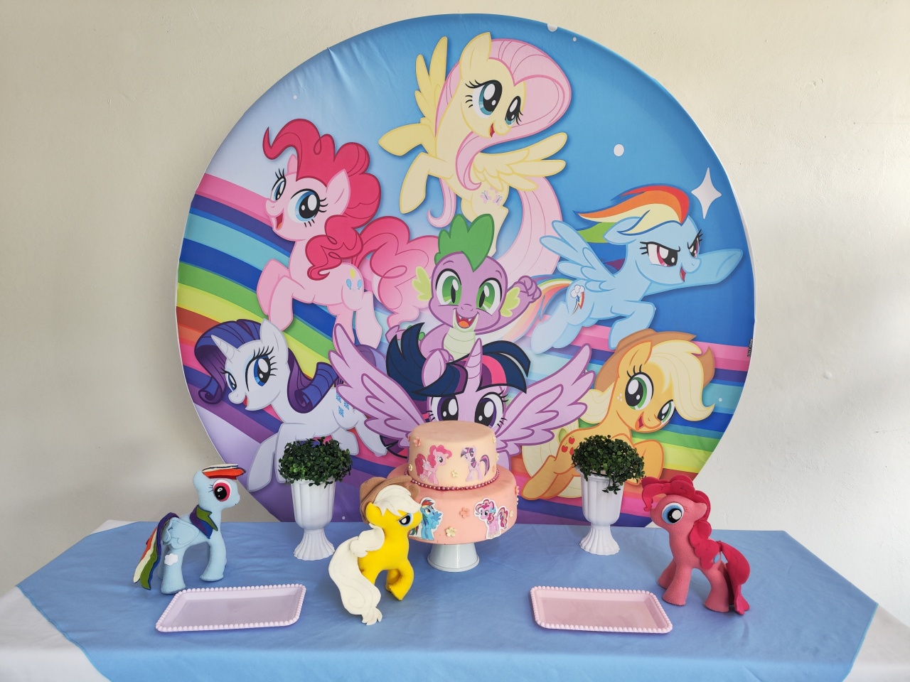 Kit My Lillo Poney Opção 1 - Elisete Festas Kit Pegue e Monte