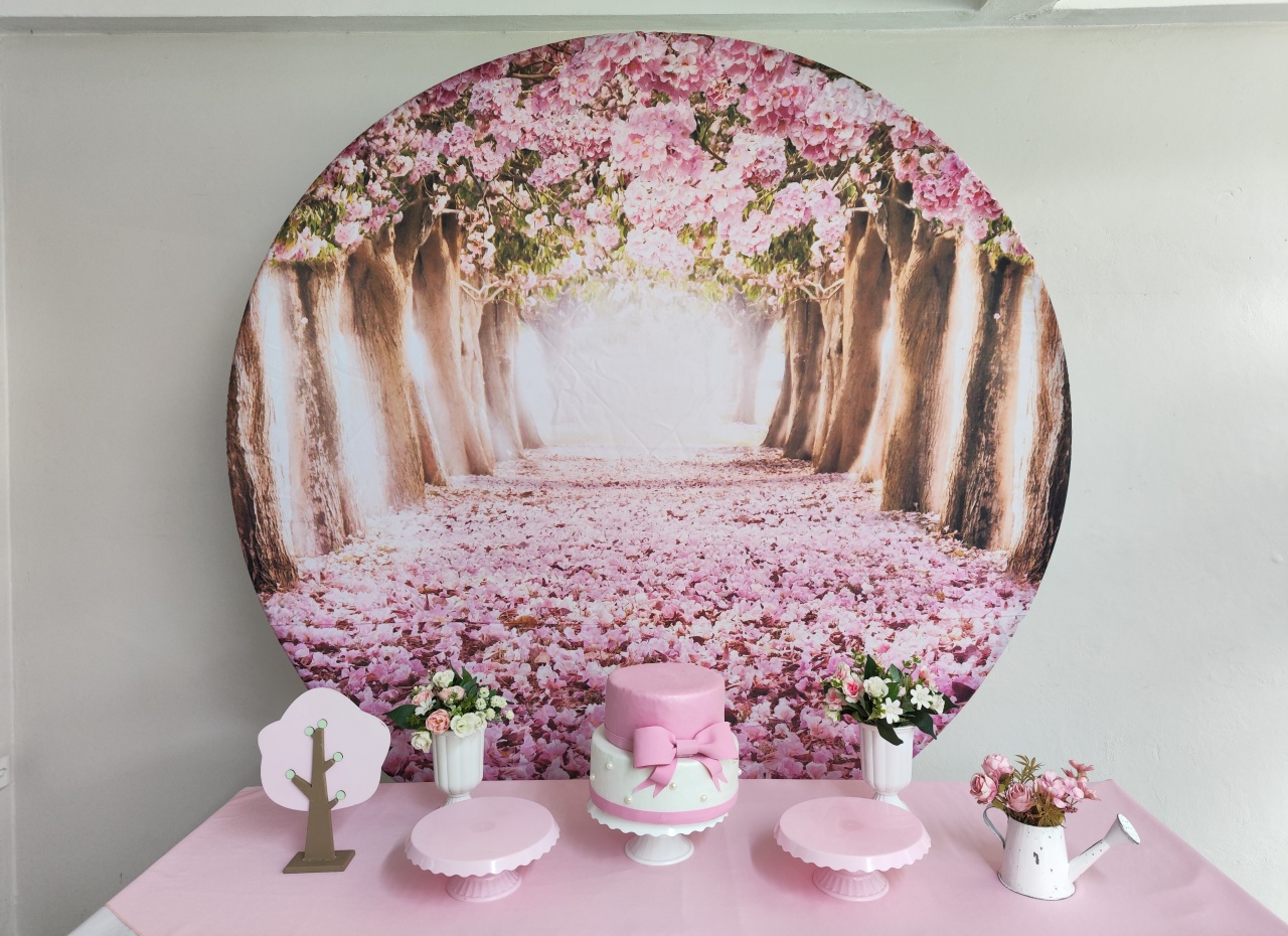 Kit Floresta Rosa Opçao 1 - Elisete Festas Kit Pegue e Monte