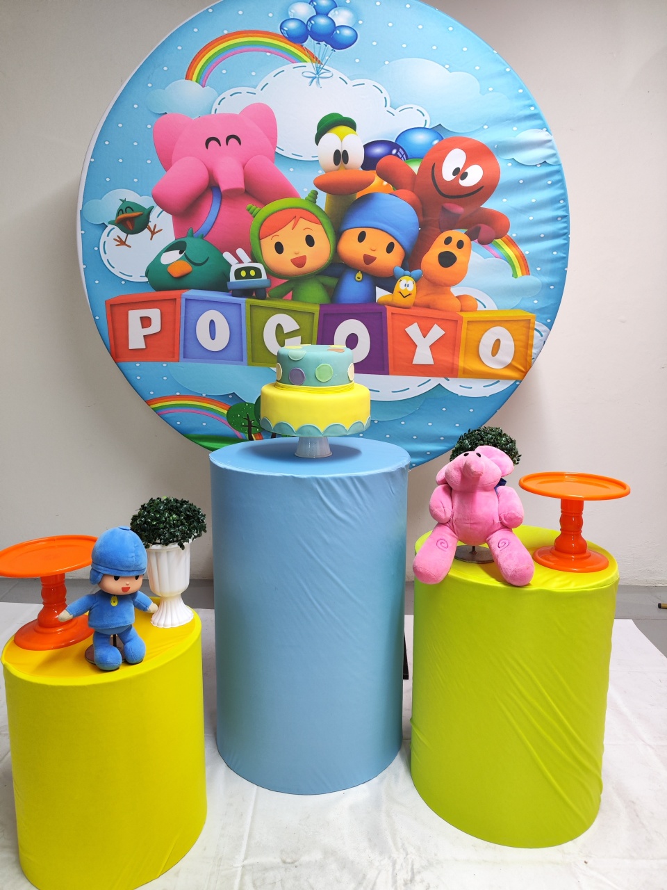 Kit Pocoyo Opção 2 - Elisete Festas Kit Pegue e Monte