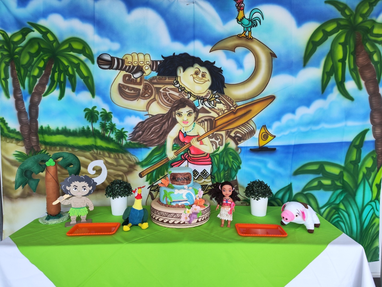 Kit Moana Retangular - Elisete Festas Kit Pegue e Monte