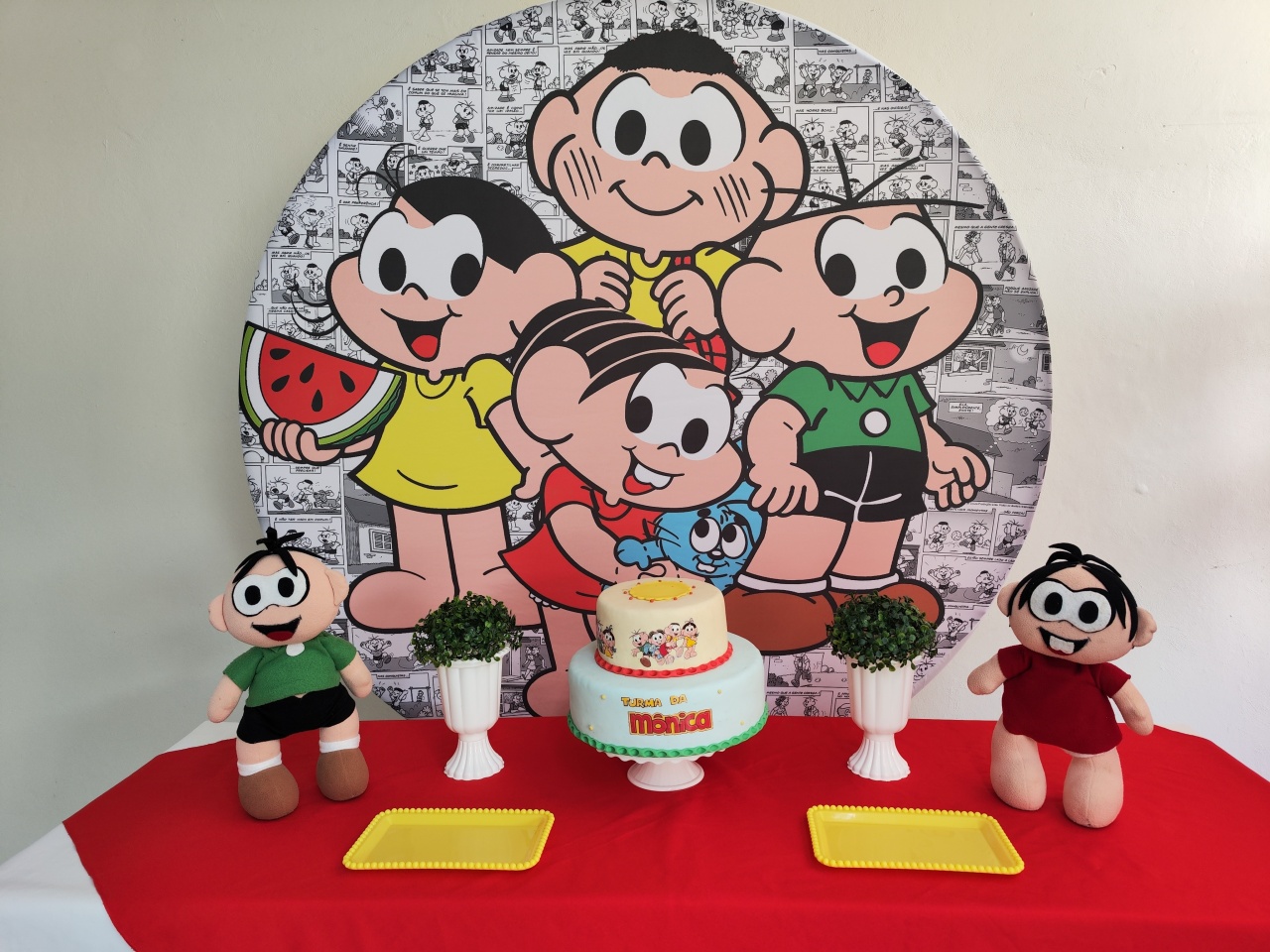 Kit Turma da Monica Opçao 1 - Elisete Festas Kit Pegue e Monte