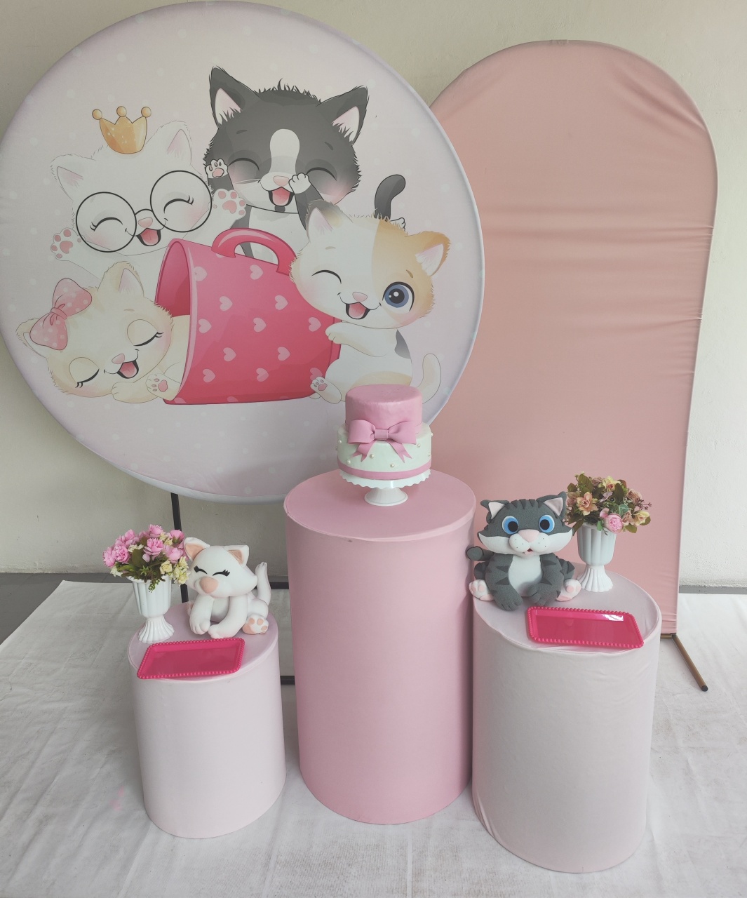 Kit Gatinho Opção Plus  - Elisete Festas Kit Pegue e Monte