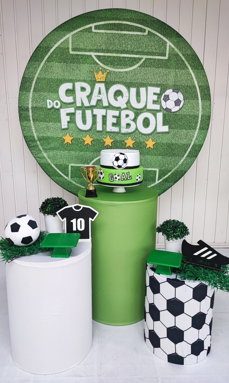 Kit Futebol Craque de Futebol ( Opção 2) - Elisete Festas Kit Pegue e Monte