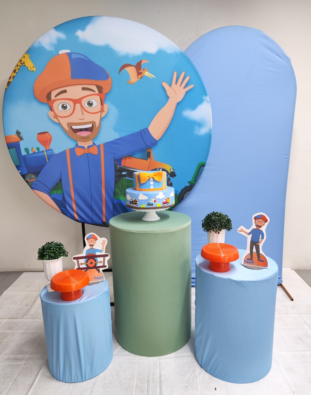 Kit Blippi Opção Plus  - Elisete Festas Kit Pegue e Monte