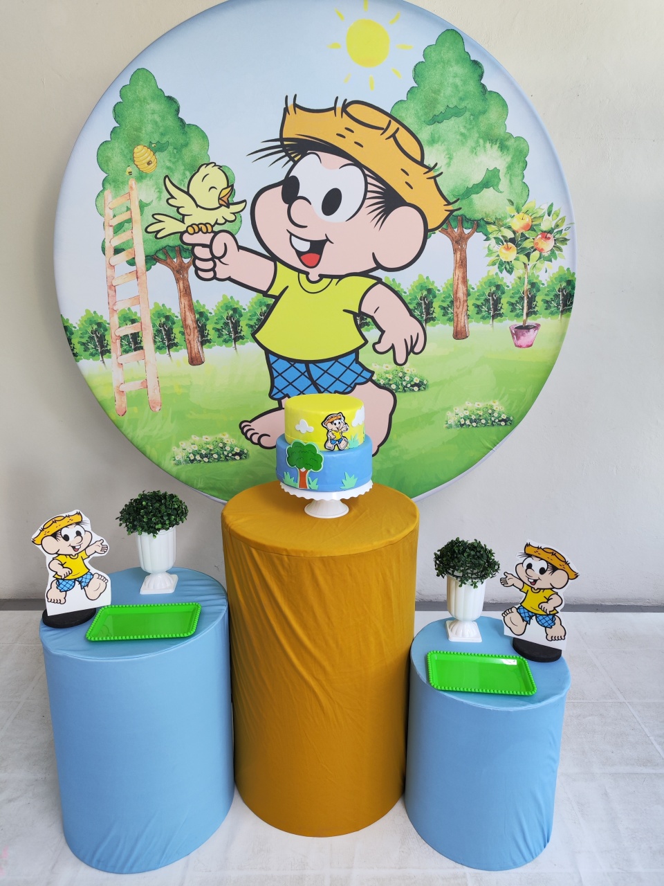 Kit Chico Bento Opção 2 - Elisete Festas Kit Pegue e Monte
