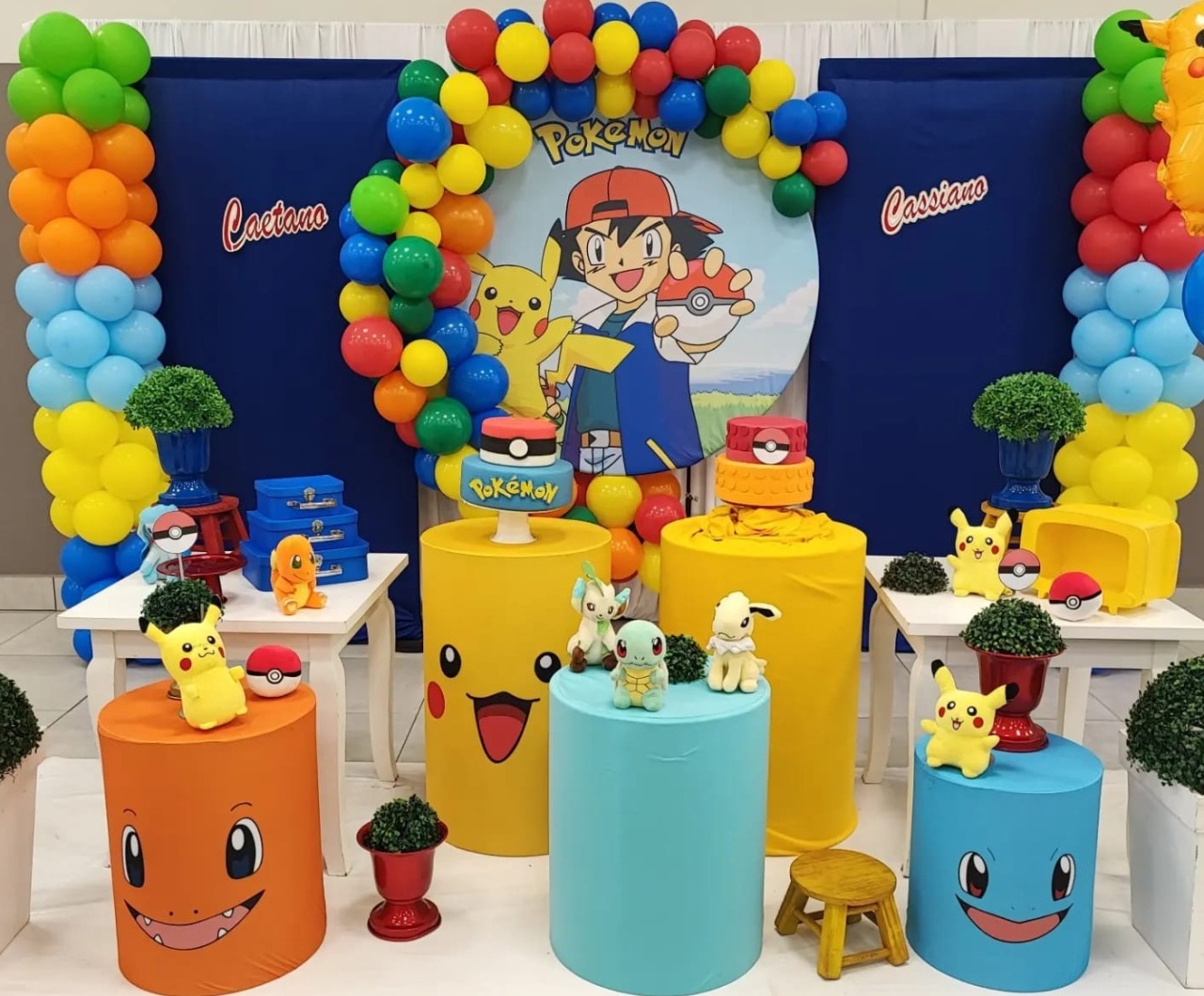 Montagem Pokemon - Elisete Festas Kit Pegue e Monte