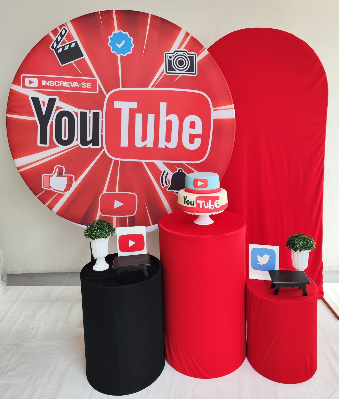 Kit Youtube Opção Plus  - Elisete Festas Kit Pegue e Monte