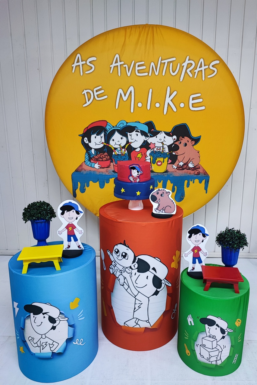 Aventura Do Do Mike Opção 2 - Elisete Festas Kit Pegue e Monte