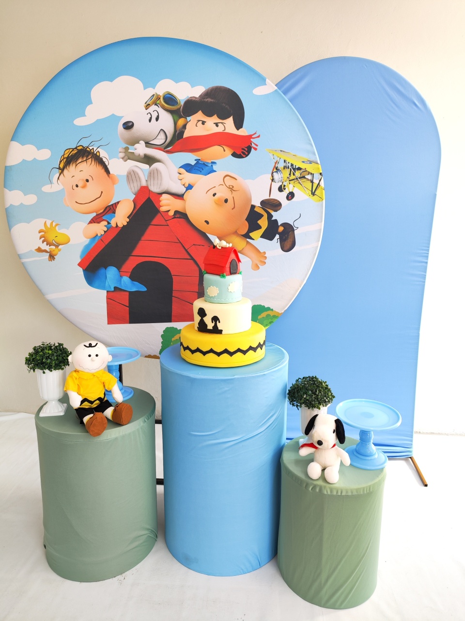 Kit Snoopy Opção Plus  - Elisete Festas Kit Pegue e Monte