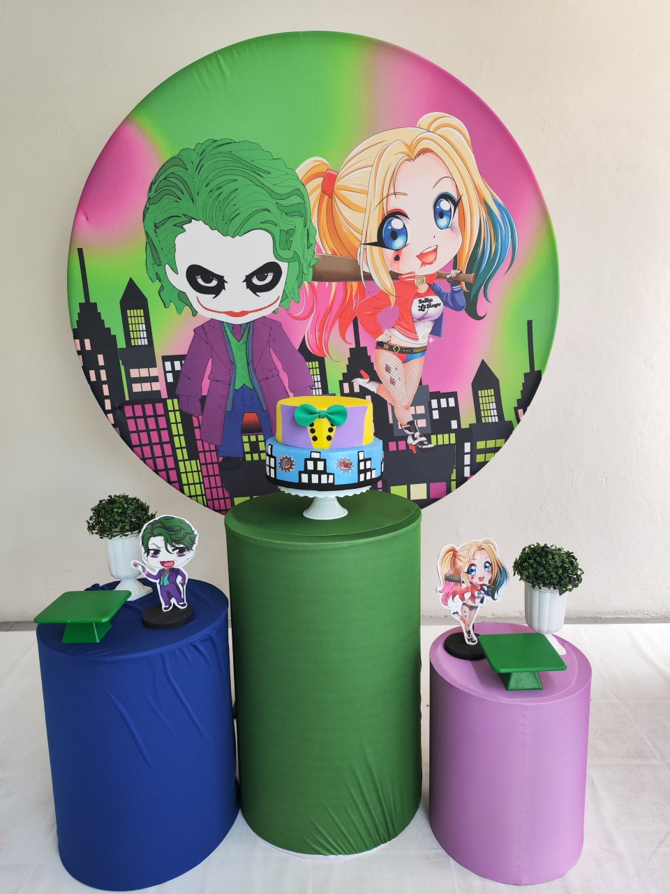 Kit Alerquina  E Coringa Opção 2 - Elisete Festas Kit Pegue e Monte