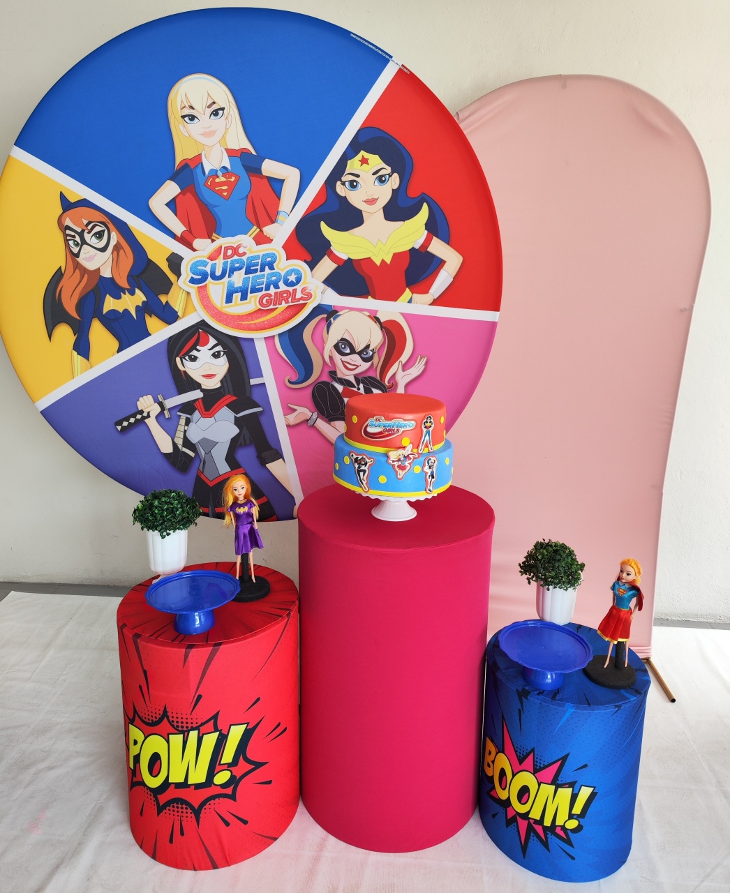 Kit Super Girls Opção Plus  - Elisete Festas Kit Pegue e Monte