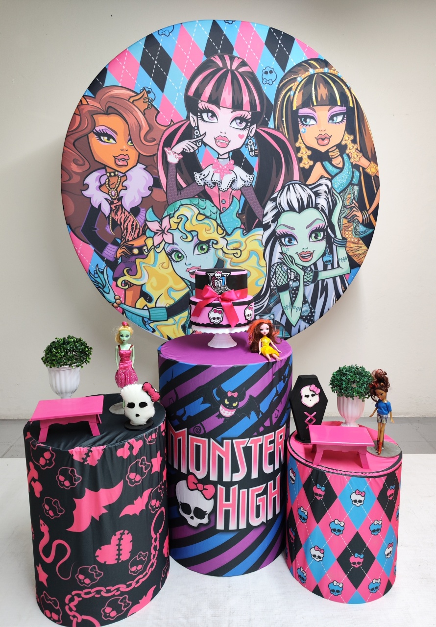 Kit Monster Higth ( Opçao 2) - Elisete Festas Kit Pegue e Monte
