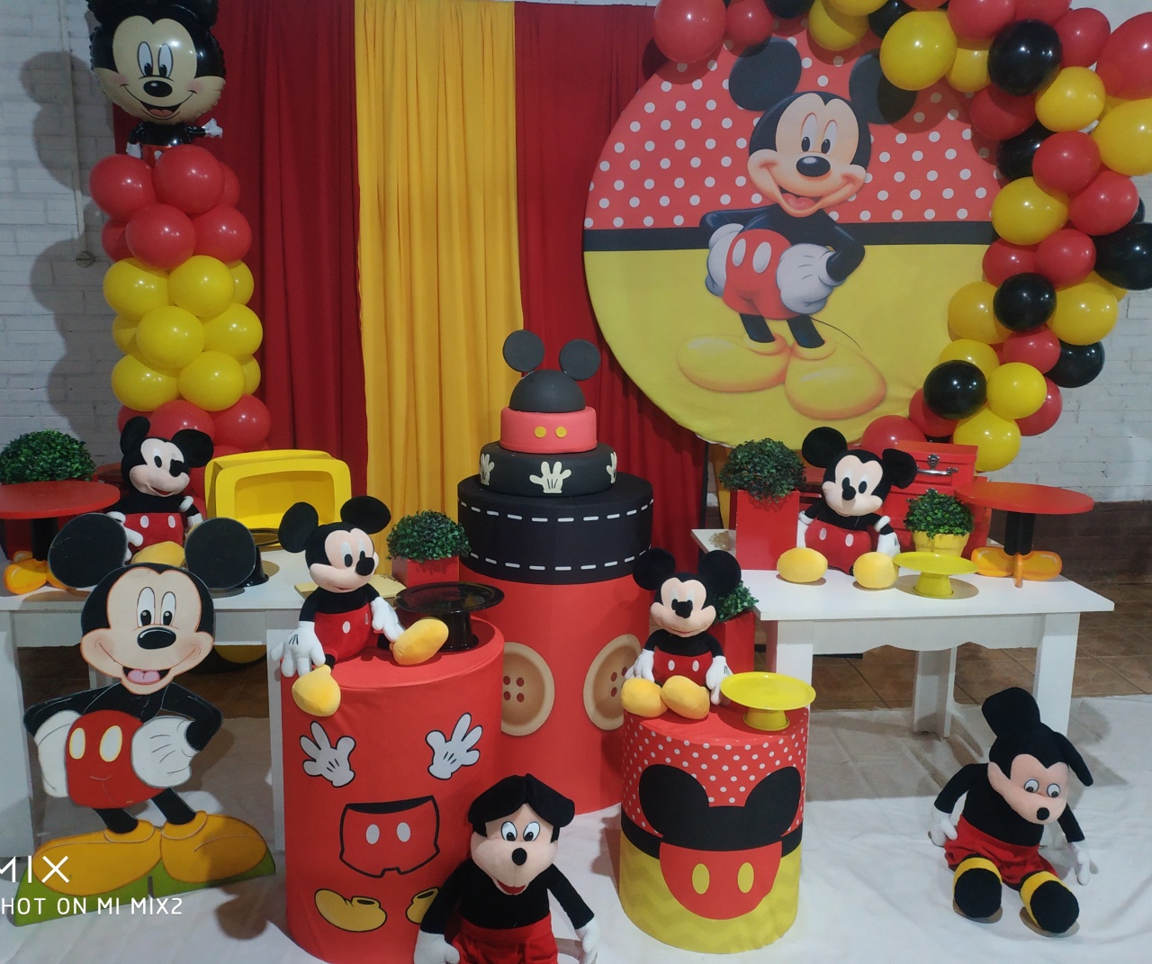 Montagem Mickey - Elisete Festas Kit Pegue e Monte