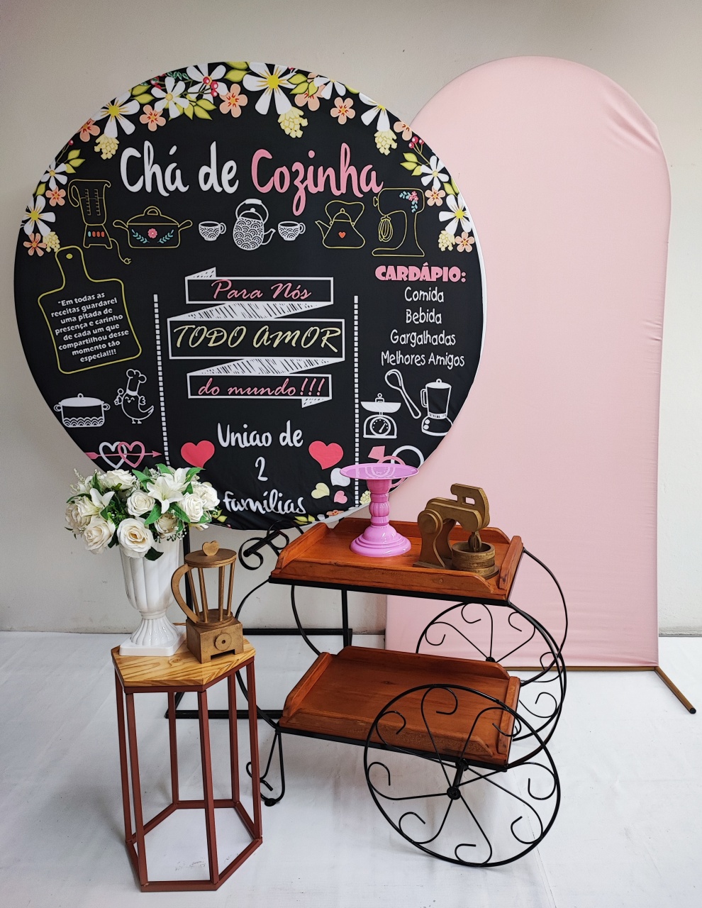 Kit Chá de Cozinha - Opção Big - Elisete Festas Kit Pegue e Monte