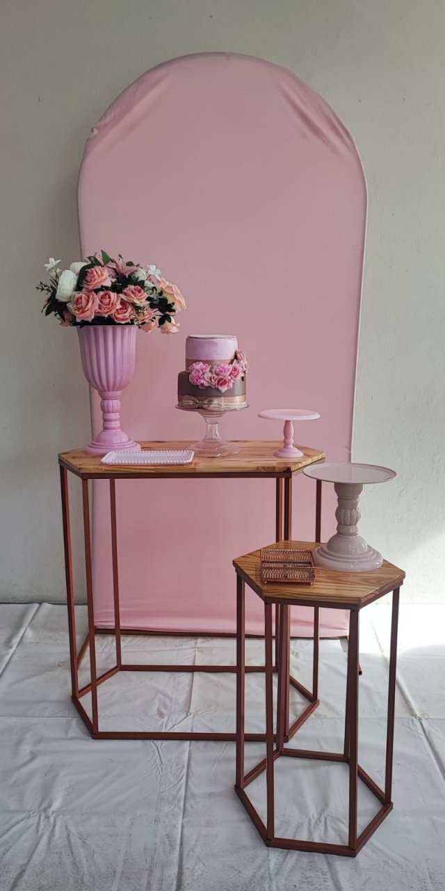 Kit Adulto Rosa  - Elisete Festas Kit Pegue e Monte