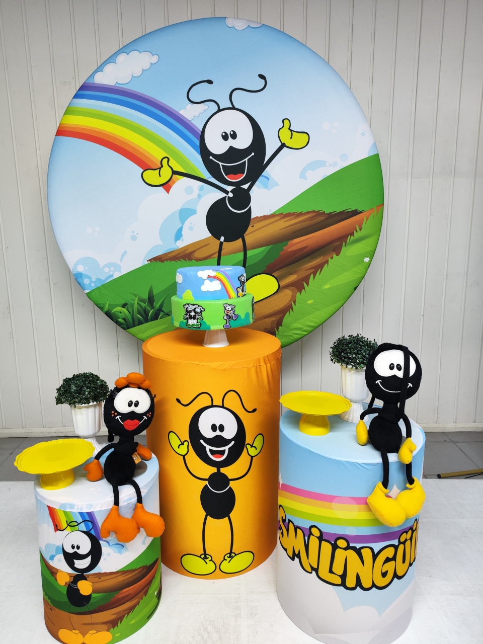 Kit Smilinguido Opção 2 - Elisete Festas Kit Pegue e Monte