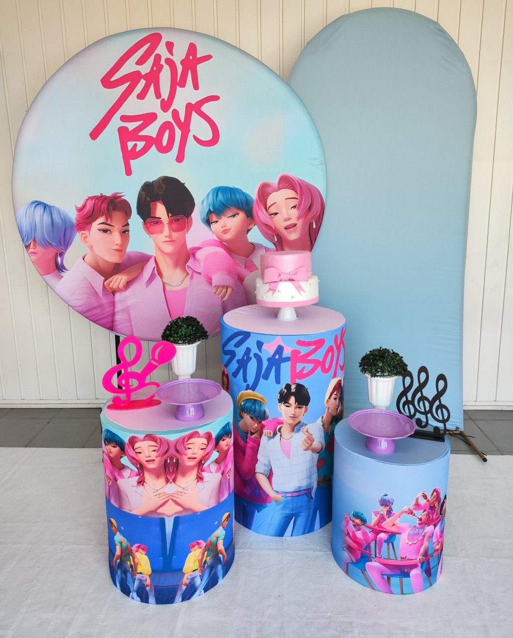 Kit Saja Boys  Opção Plus - Elisete Festas Kit Pegue e Monte