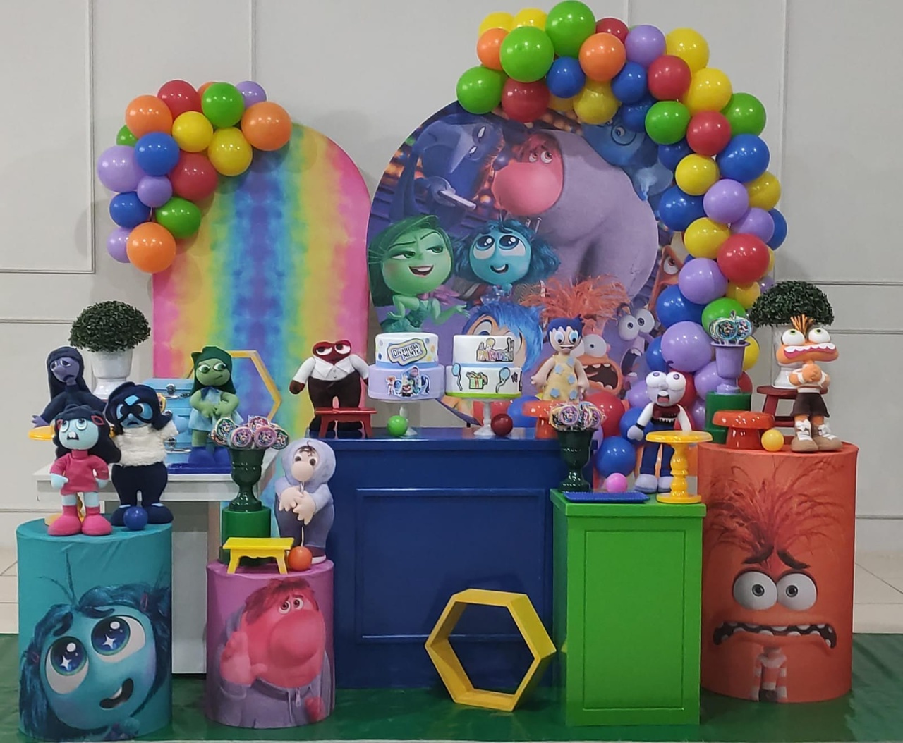Montagem Divertidamente 2 - Elisete Festas Kit Pegue e Monte