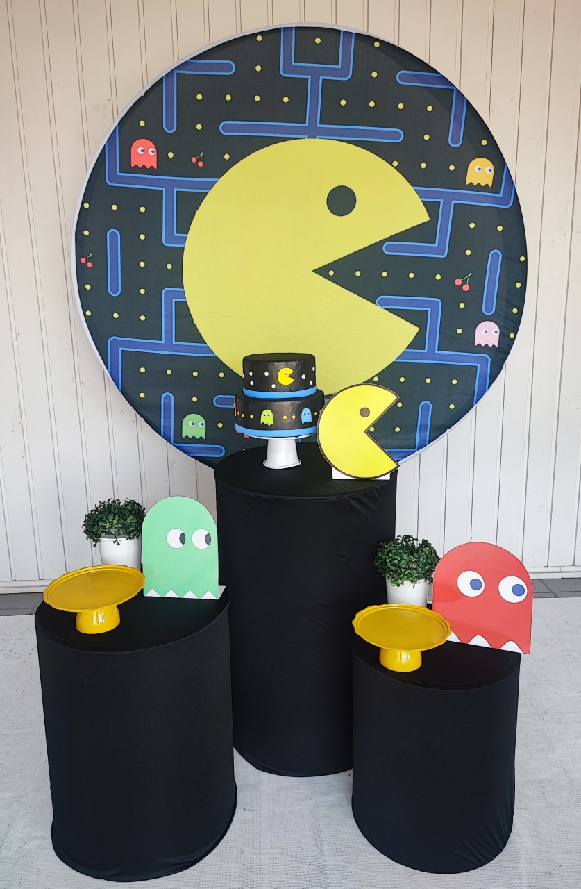 Kit Pac Man Opção 2 - Elisete Festas Kit Pegue e Monte